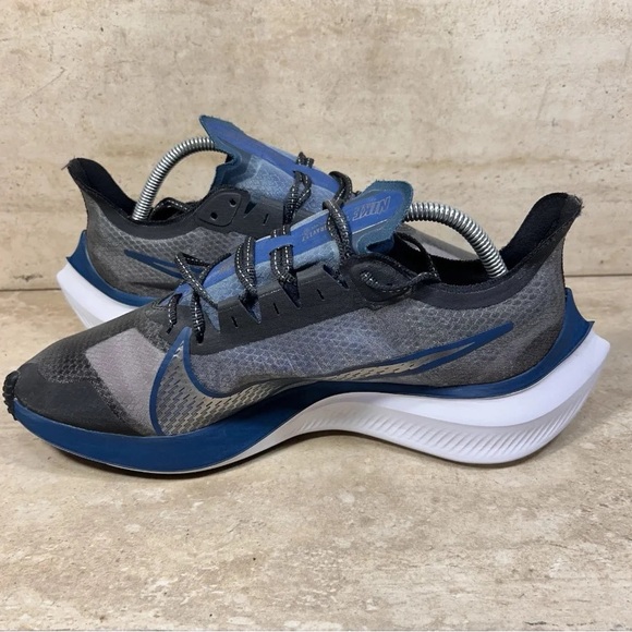 Nike Athletic Shoes - Gray, Blue, Silver - Picture 6 of 9